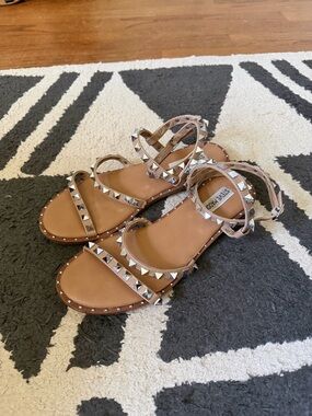 Steve Madden studded travel sandals